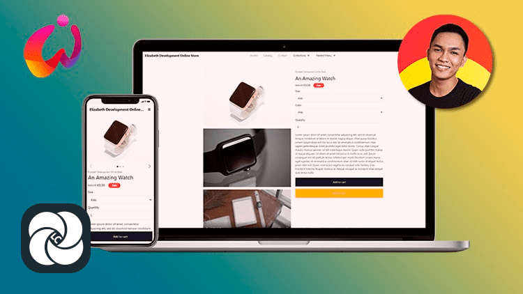 Разработка Темы Shopify: Интернет-магазин 2.0 + TailwindCSS Разработка Темы Shopify: Интернет-магазин 2.0 + TailwindCSS